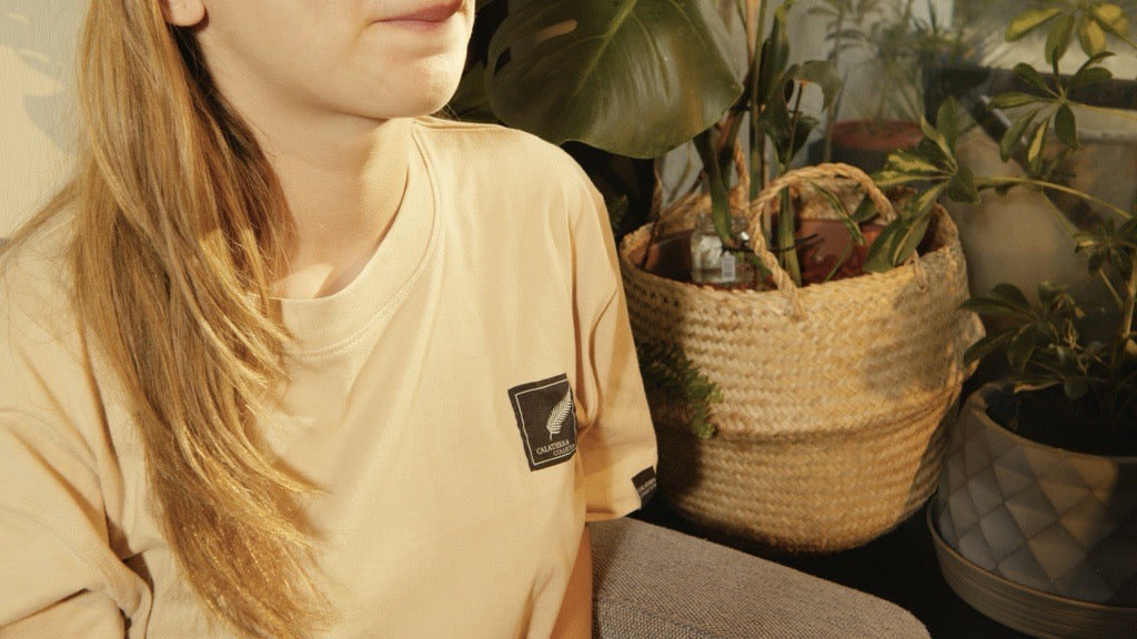 Polera Calathea Beige
