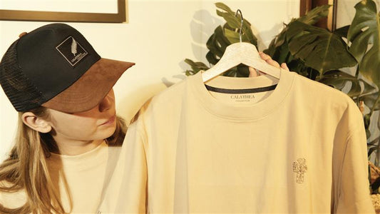 Polera Monstera Beige